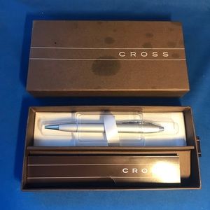 Cross Stratford Ballpoint Pen – Chrome Matt